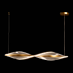 Люстра линейная с изогнутым плафоном Wave Line варинант исполнения - 3 | Loft Concept в Липецке