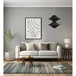 Подвесной вязаный черный светильник «Звезда Востока 02» варинант исполнения - 2 | Loft Concept в Липецке