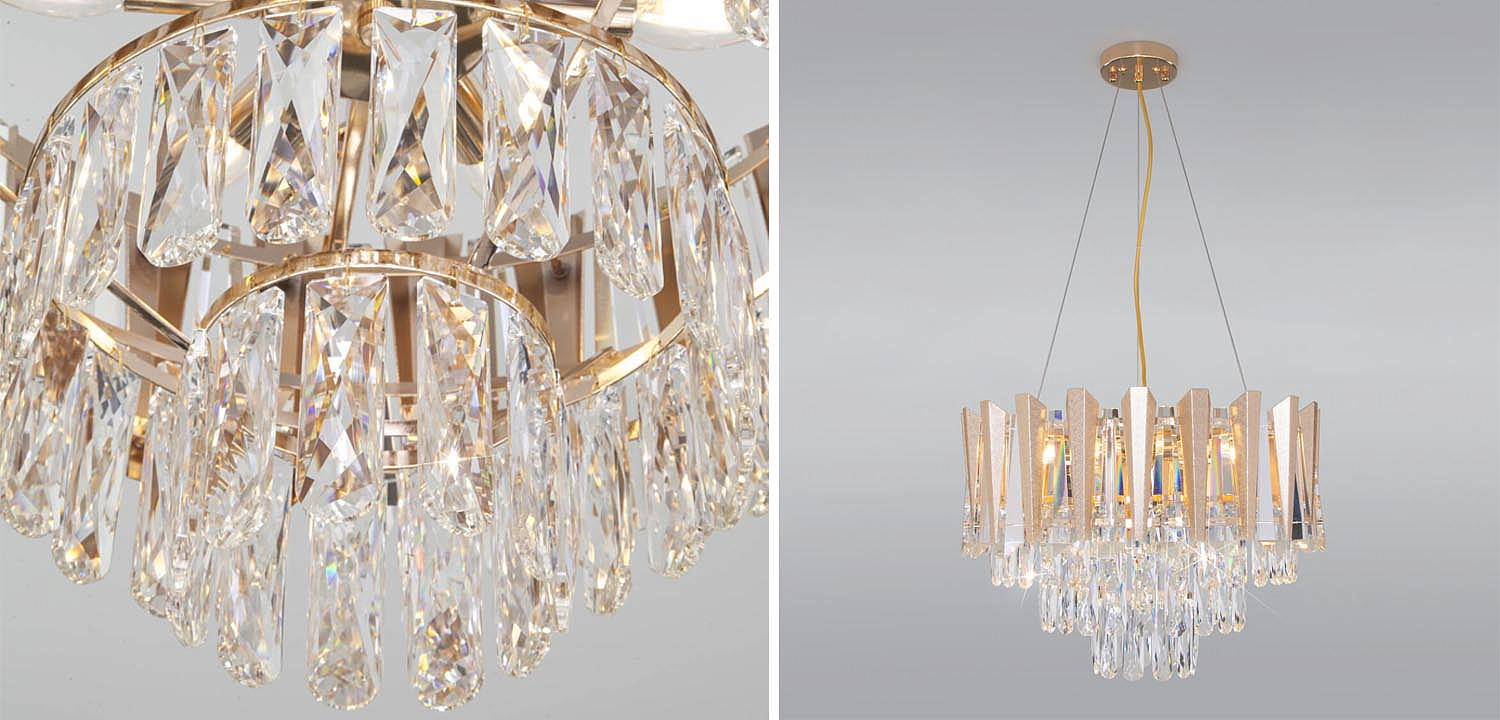 Люстра Crystal Edge Chandelier Люстра Crystal Edge Chandelier - Loft-Concept в Липецке