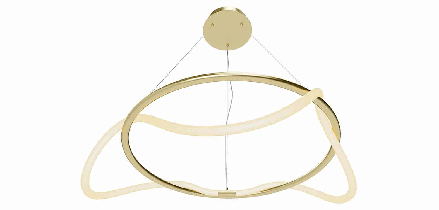 Люстра Luke Lampco Tracer Chandelier Gold 60 Люстра Luke Lampco Tracer Chandelier Gold 60 - Loft-Concept в Липецке