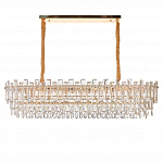 Люстра овальная с хрустальными подвесками Gorgeous Crystal Light варинант исполнения - 3 | Loft Concept в Липецке