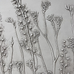 Панно Серые цветы варинант исполнения - 4 | Loft Concept в Липецке