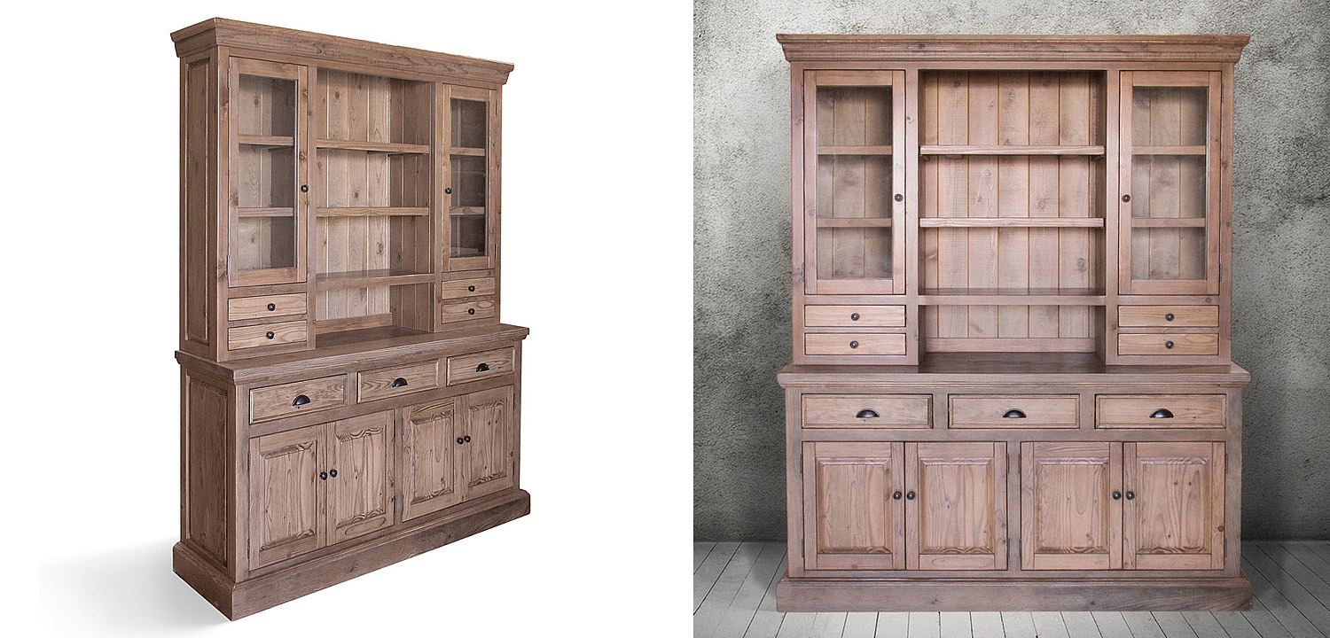Шкаф Lazzaro Provence HARMONIE British Tan big Шкаф Lazzaro Provence HARMONIE British Tan big - Loft-Concept в Липецке