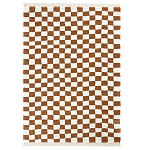 Ковер с шахматным принтом Chess Layout с эффектом шерсти варинант исполнения - 2 | Loft Concept в Липецке