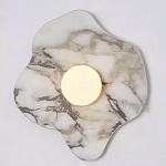 Бра с основанием волнистой формы Shaw Marble Lighting варинант исполнения - 1 | Loft Concept в Липецке