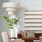 Люстра круглая трехъярусная с тканевыми абажурами Light Soft Glow варинант исполнения - 4 | Loft Concept в Липецке