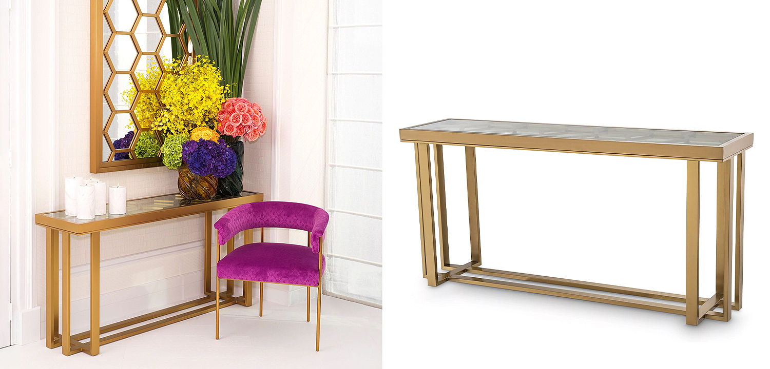 Консоль Philipp Plein Console Table Skeleton Консоль Philipp Plein Console Table Skeleton - Loft-Concept в Липецке
