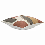 Подушка декоративная с геометрическим узором и плетенными вставками Divine Abstractions варинант исполнения - 1 | Loft Concept в Липецке