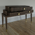 Премиальная Консоль с тремя ящиками Elsa Dreams Walnut варинант исполнения - 2 | Loft Concept в Липецке