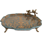 Блюдо фарфоровое Птичий взгляд Lolo варинант исполнения - 2 | Loft Concept в Липецке