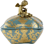 Фарфоровая шкатулка Angel with a rose варинант исполнения - 1 | Loft Concept в Липецке