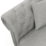 Мебельная ткань Шенилл серый цвет 138 см T4-29 варинант исполнения - 8 | Loft Concept в Липецке