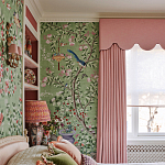 Обои ручная роспись Belvoir Pistachio варинант исполнения - 3 | Loft Concept в Липецке