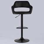 Барный стул черного цвета Strohach варинант исполнения - 3 | Loft Concept в Липецке