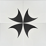 Дизайнерская плитка с узором Комета варинант исполнения - 1 | Loft Concept в Липецке