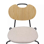 Стул с мягким сиденьем Stool Loft Light Brown варинант исполнения - 5 | Loft Concept в Липецке