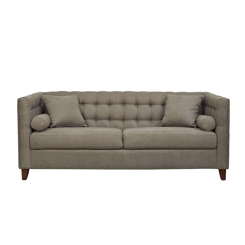 Диван LAMPERT SOFA Бежево-серый Диван LAMPERT SOFA Бежево-серый в Липецке | Loft Concept