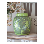 Банка с крышкой Porcelain Malachite Jar варинант исполнения - 3 | Loft Concept в Липецке