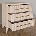 Комод Primo с 3 выдвижными ящиками Светлый дуб варинант исполнения - 5 | Loft Concept в Липецке