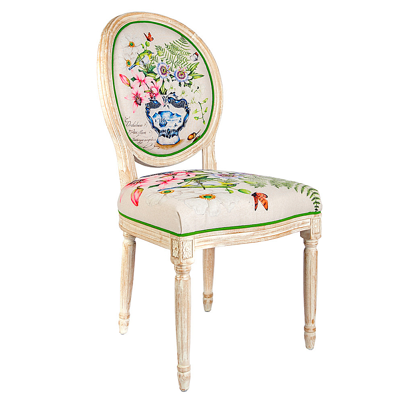 Стул Exotic Bouquet Stool Бежевый Мульти Стул Exotic Bouquet Stool Бежевый Мульти в Липецке | Loft Concept