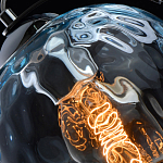 Подвесной светильник со стеклянном плафоном в форме бокала Kaleido варинант исполнения - 20 | Loft Concept в Липецке