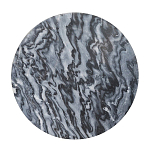 Столик кофейный с столешницей из черного мрамора Compact Black Marble Table варинант исполнения - 4 | Loft Concept в Липецке