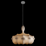 Подвесной светильник с белым фигурным абажуром и мягкими волнистыми краями Cloud Motion  варинант исполнения - 10 | Loft Concept в Липецке