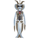 Кукла из джинсовой одежды и армейских палаток Rusalka Jeans&Tents варинант исполнения - 1 | Loft Concept в Липецке