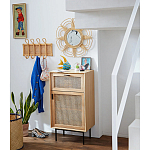 Настенная вешалка из ротанга Wila Wall Hanger M варинант исполнения - 5 | Loft Concept в Липецке