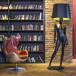 Лампа MANNEQUIN LAMP с абажуром изгибы тела варинант исполнения - 3 | Loft Concept в Липецке