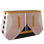 Дизайнерский комод с геометрическим рисунком Arredi варинант исполнения - 1 | Loft Concept в Липецке