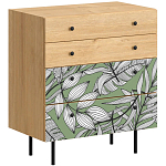 Комод с принтом на ящиках Elise Chest of Drawers варинант исполнения - 3 | Loft Concept в Липецке
