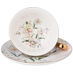 Чайная пара из фарфора 200 мл Grey Tea Porcelain Set варинант исполнения - 1 | Loft Concept в Липецке