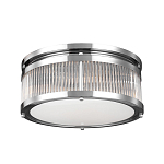 Потолочный светильник с цилиндрическим плафоном из рифленого прозрачного стекла Feiss варинант исполнения - 5 | Loft Concept в Липецке