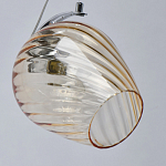 Подвесной светильник со стеклянном плафоном в форме бокала Kaleido варинант исполнения - 7 | Loft Concept в Липецке