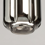 Люстра с 5-ю плафонами серого цвета Smoked Prism варинант исполнения - 5 | Loft Concept в Липецке