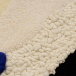 Ковер ручной работы Electric blue and popcorn варинант исполнения - 6 | Loft Concept в Липецке