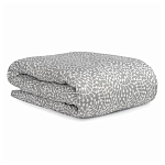 Постельное белье серого цвета с рисунком 200х220 см Blossom Essence варинант исполнения - 1 | Loft Concept в Липецке