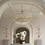 Бра с каркасом в виде веток усыпанных кристаллами Branches with Crystals варинант исполнения - 4 | Loft Concept в Липецке