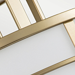 Потолочный светильник с белым матовым абажуром в металлическом каркасе Feiss варинант исполнения - 3 | Loft Concept в Липецке