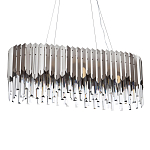 Большая многоярусная люстра Iroh Future Хром варинант исполнения - 1 | Loft Concept в Липецке