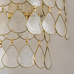 Бра с декором из натуральной морской ракушки Iridescent Light варинант исполнения - 7 | Loft Concept в Липецке