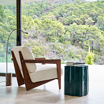 Кресло Avalon White Boucle из массива ореха варинант исполнения - 7 | Loft Concept в Липецке