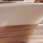 Журнальный столик фигурный со стеклянной столешницей Table Drop варинант исполнения - 5 | Loft Concept в Липецке