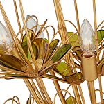 Люстра золотого цвета в форме цветка Hanging Flowers варинант исполнения - 1 | Loft Concept в Липецке