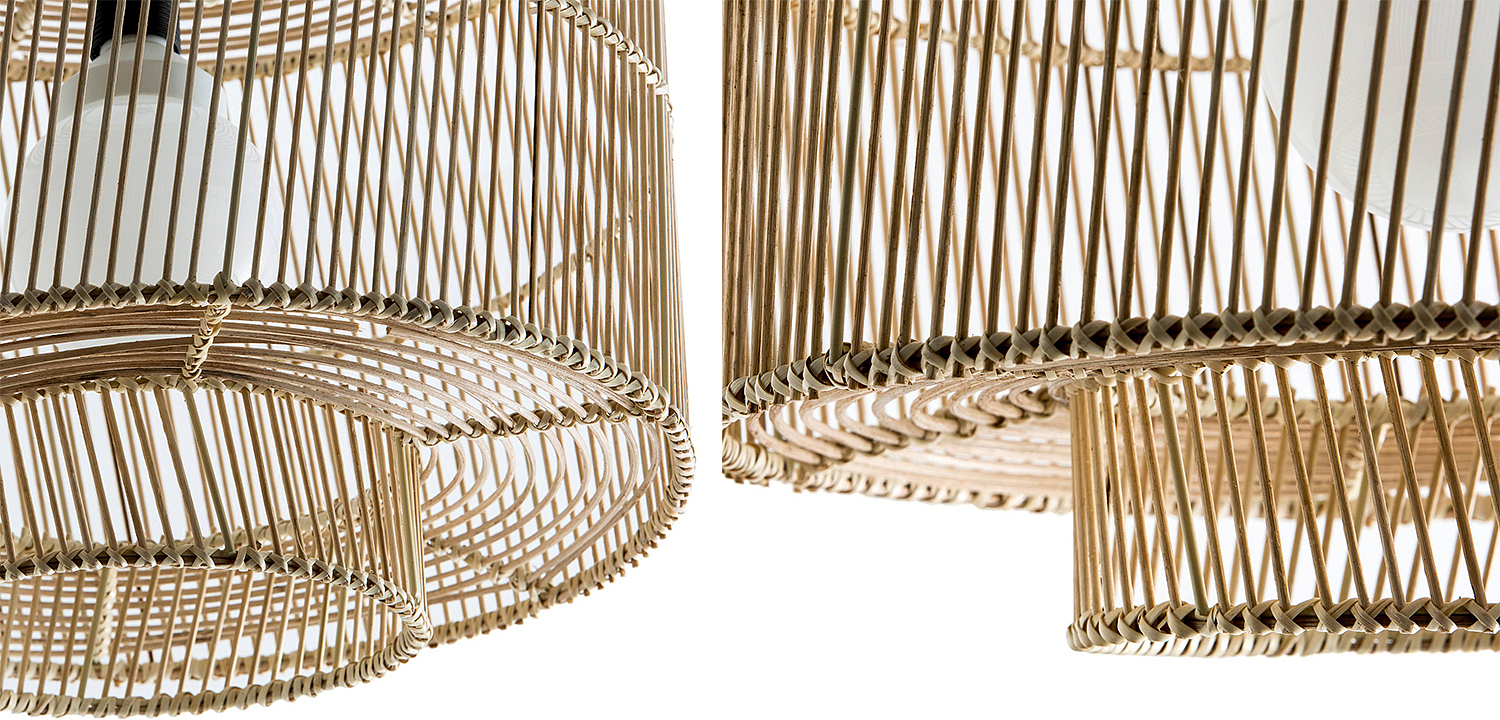Подвесной светильник Larsen Wicker Bamboo Подвесной светильник Larsen Wicker Bamboo - Loft-Concept в Липецке