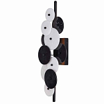 Бра светодиодное из черно-белых дисков Contrast Sample варинант исполнения - 3 | Loft Concept в Липецке