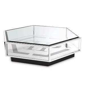 Кофейный стол Philipp Plein Coffee Table Falcon View Chrome