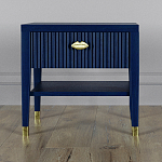 Прикроватная тумбочка с ящиком Elsa Dreams Blue варинант исполнения - 5 | Loft Concept в Липецке