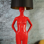 Лампа MANNEQUIN LAMP с абажуром созерцание силуэта варинант исполнения - 6 | Loft Concept в Липецке